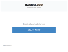 Tablet Screenshot of bandcloud.net